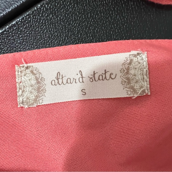 Altar’d State Orange Embroidered Dress Size S - Picture 6 of 9